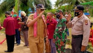 Kapolsek Hadiri Kegiatan Donor Darah Di Binjai Hulu