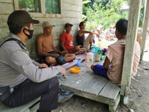 Polsek Kelam Permai Ajak Warga Jaga Kamtibmas