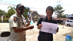 Tak Gunakan Masker 129 Warga Sintang di Ciduk Tim Satgas Covid-19