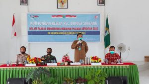 Kunker Ke Ketungau Tengah, Pjs Bupati Sintang Minta Ciptakan Pilkada Aman dan Tertip