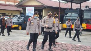 Kapolda Kalbar Cek Kesiapan Polres Sintang Dalam Pengamanan Pilkada 2020