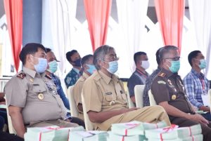 Secara Virtual, Bupati Sintang Hadiri Kegiatan Presiden RI Serahkan Sertifikat Tanah