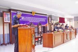 Masa Jabatan Segera Usai, Bupati dan Wakil Bupati Pamit Kepada Masyarakat