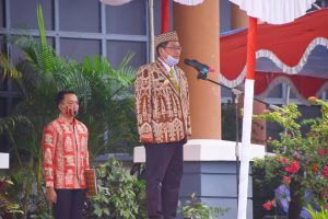 Wabub Sintang Jadi Pembina Upacara Peringatan HUT Ke-64 Pemprov Kalbar