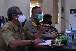 Asisten Pemerintahan Hadiri Rakor Operasi Liong Kapuas 2021