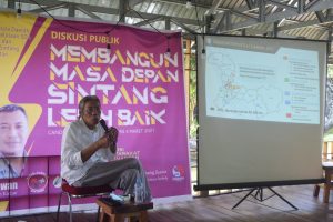 Jadi Narasumber Diskusi Publik, Ini Kata Bupati Sintang