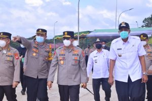 Bupati Jarot Hadiri Peresmian Rusun Polda Kalbar di Wilayah Polres Sintang