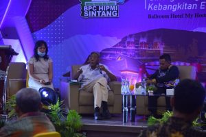 Jadi Narsum Muscab BPC HIPMI Sintang, Ini kata Jarot