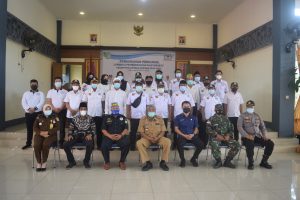 Bupati Jarot Hadiri Pengukuhan LPM Kabupaten Sintang Periode 2020-2025