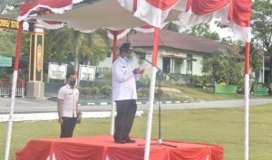 Wabup Sintang Pimpin Apel Kesiapsiagaan Pencegahan Karhutla