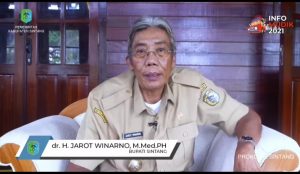 Bupati Jarot Larang Aktivitas Mudik Lebaran Tahun 2021