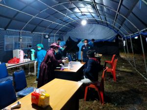 Hari Pertama Posko di Sepulut Beroperasi, 4 Orang Masuk Sintang Terkonfirmasi Positif Covid-19