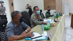 Asisten Ekbang Sintang Hadiri Rakor Satgas Covid-19 Bidang Komunikasi Publik