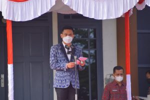 Florensius Ronny Jadi Inspektur Upacara Harjad Kota Sintang Ke-659 Tahun