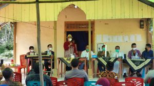 Letakan Batu Pertama Pembangunan Gereja Katolik Stasi Terusan, Ini Yang Wabup Sudiyanto Sampaikan