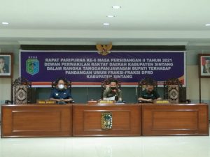 Ini Tanggapan Bupati Terkait Pandangan Umum Fraksi PDIP