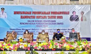 Bupati Sintang Buka Musrenbang Tahun 2023 di Gedung Pancasila