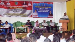 Buka Musrenbang Kayan Hulu, Melkianus Tegaskan Pentingnya Kehadiran OPD