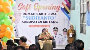 RSJ Sudiyanto di Sintang di Resmikan