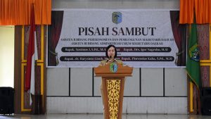 Sekda Sintang Gelar Pisah Sambut Pejabat Struktural