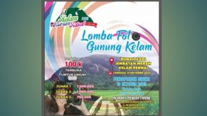 Panitia Kelam Tourism Festival 2023 Gelar Lomba Foto Dengan Objek Tunggal Bukit Kelam