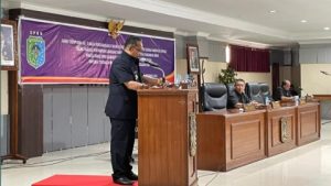 DPRD Sintang Gelar Rapat Paripurna, Agenda Jaban Pemeintah Atas Pandangan Umum Fraksi