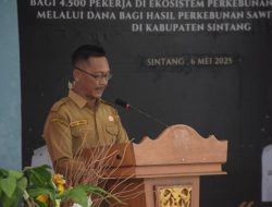 Sintang Buka Program Pelatihan Pencari Kerja