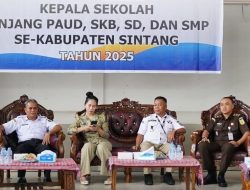 Rakor Pendidikan Sintang Bahas Inovasi Sekolah