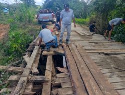 DPRD Apresiasi Gunas Group Usai Respon Cepat Perbaiki Jembatan Sungai Baung