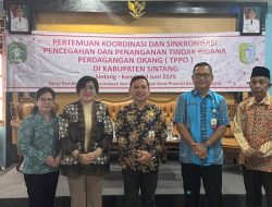 Dorong Sinergi Lintas Sektor, Senen Maryono Hadiri Rapat Koordinasi Pencegahan TPPO