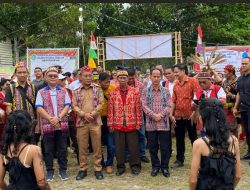 Gawai Dayak Ketemenggungan Linoh Dakan Gandis ke-IX, Markus Jembari: Ini Wujud Cinta Budaya dan Persatuan