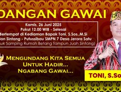 Gawai Dayak Desa Jerora Satu Meriah, Toni Gelar Open House dan Dukung Pelestarian Budaya