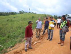 Pembangunan Jalan, Warga Pauh Desa Sampaikan Apresiasi