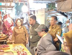 Pastikan Stok Aman, Kusnidar Sidak Pasar Jelang Idulfitri